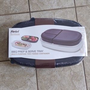 BBQ prep & serve tray